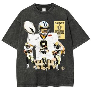 Men's Kylian Mbappe Real Madrid Retro Portrait Vintage Washed Oversized Graphic T-Shirt